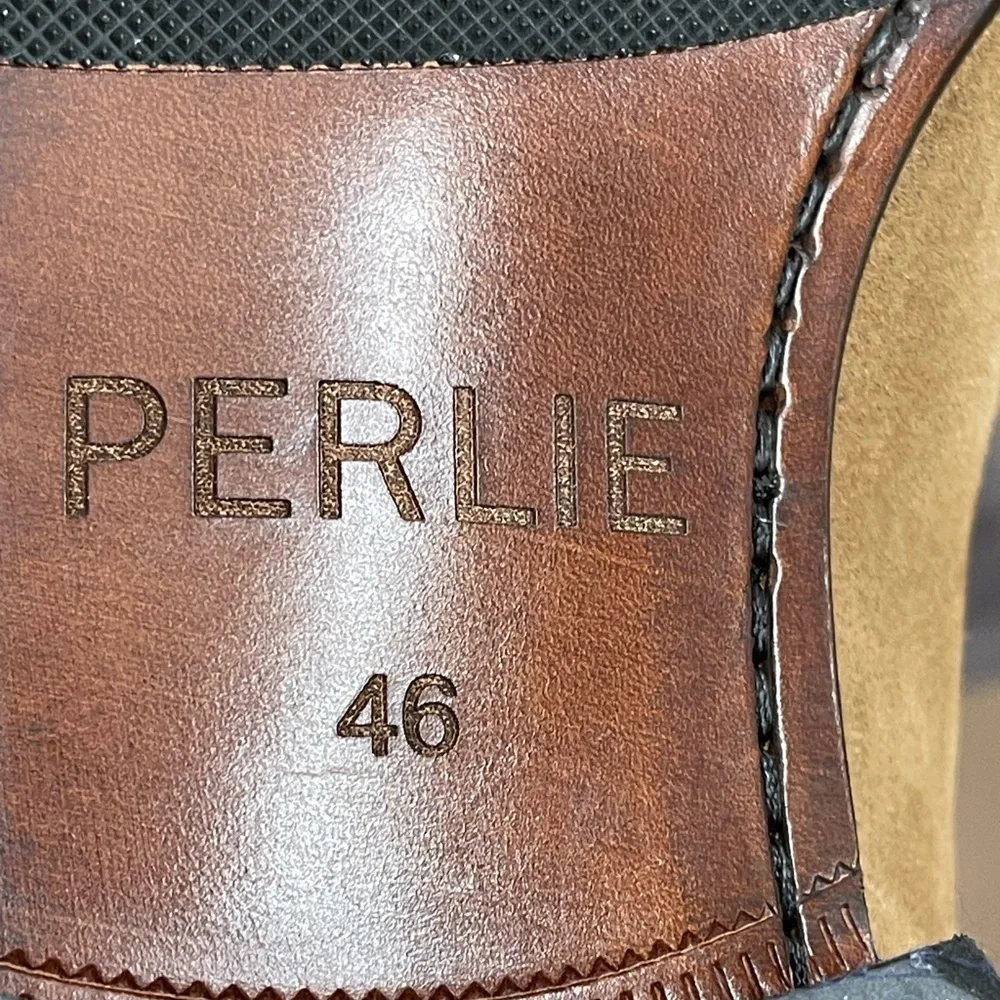 New! Perlie Chelsea‎ Boots - Dark Beige size 46 USA 13